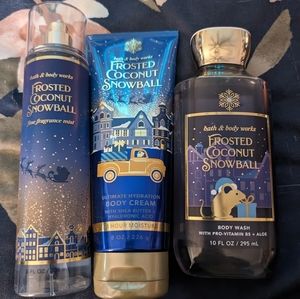 Bath &Body works bath set